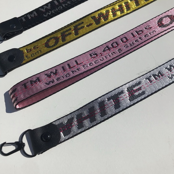 Other - Generic OFFWHITE Keychain SET Lanyard Designer